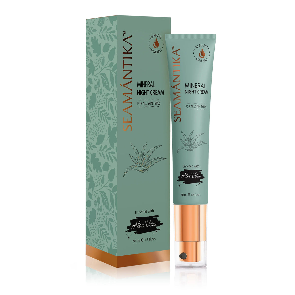 MINERAL NIGHT CREAM - ALOE VERA LEAF JUICE – Seamantika