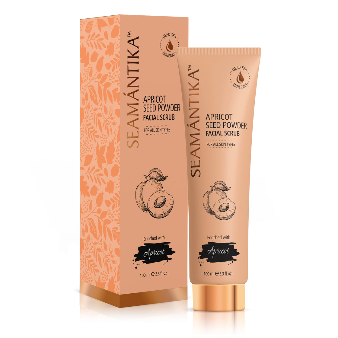 APRICOT SEED POWDER FACIAL SCRUB - APRICOT SEED