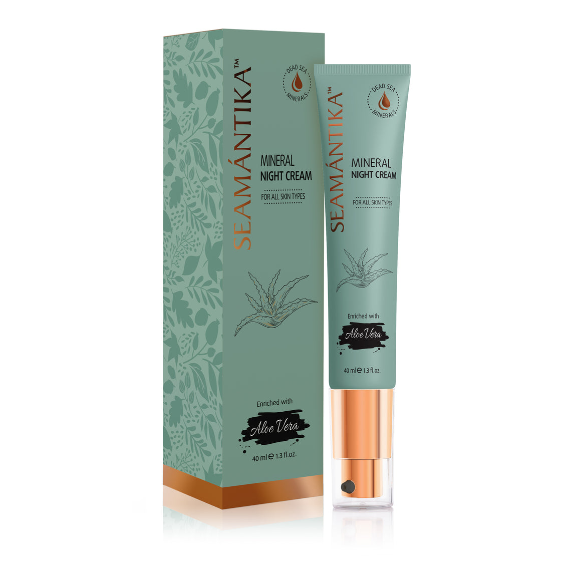 MINERAL NIGHT CREAM - ALOE VERA LEAF JUICE