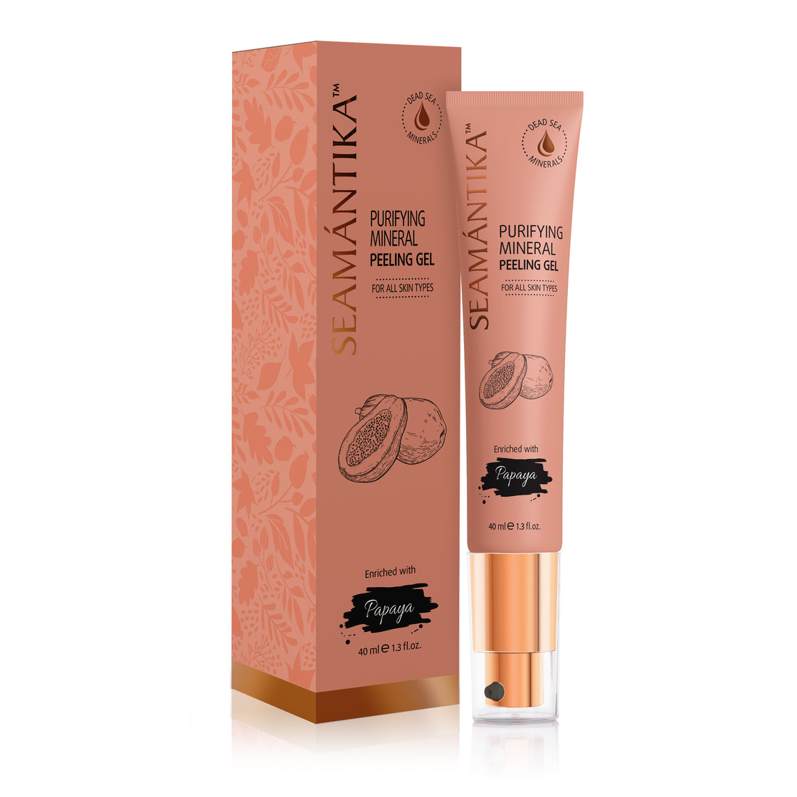 PURIFYING MINERAL PEELING GEL - PAPAYA FRUIT JUICE