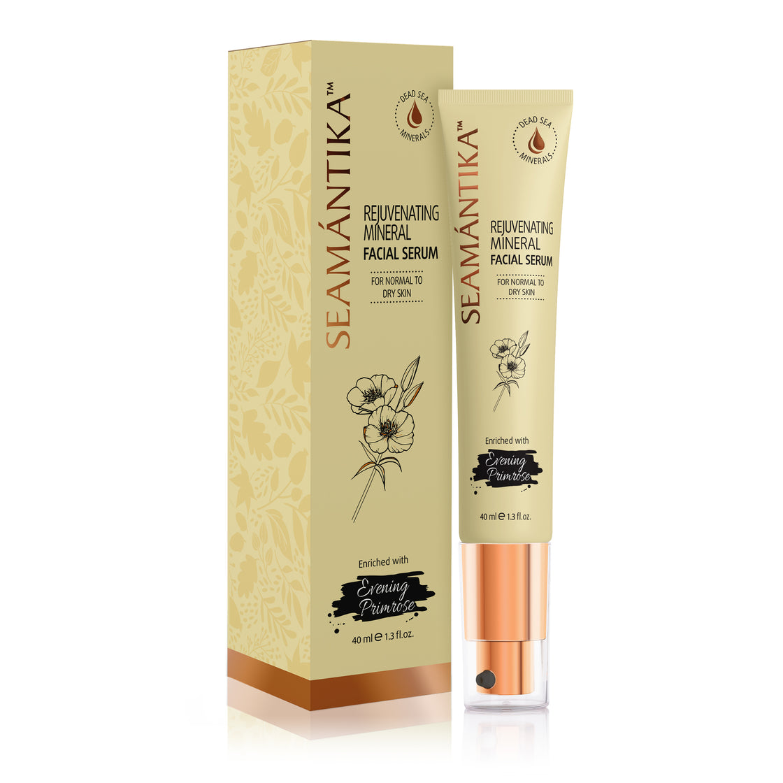 REJUVENATING MINERAL FACIAL SERUM - EVENING PRIMROSE OIL