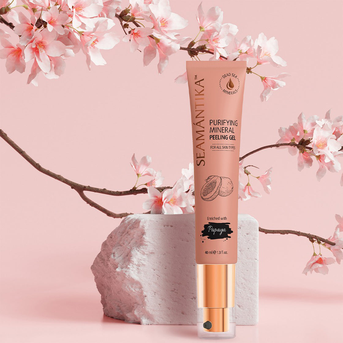 PURIFYING MINERAL PEELING GEL - PAPAYA FRUIT JUICE