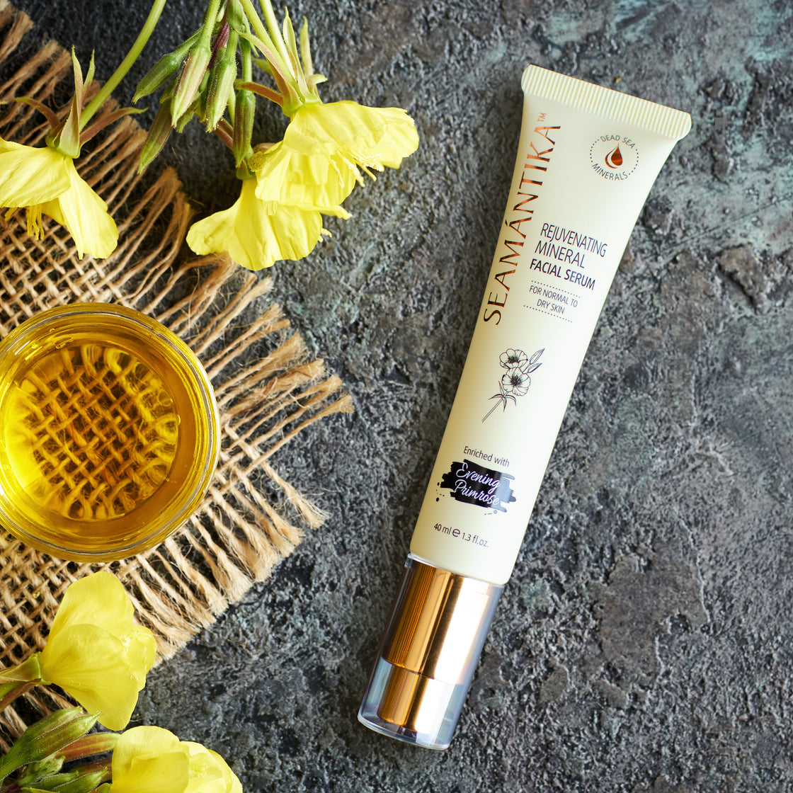 REJUVENATING MINERAL FACIAL SERUM - EVENING PRIMROSE OIL
