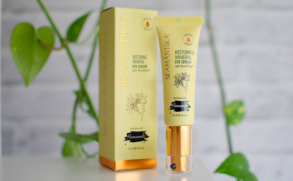 RESTORING MINERAL EYE SERUM - HAMAMELIS LEAF EXTRACT – Seamantika