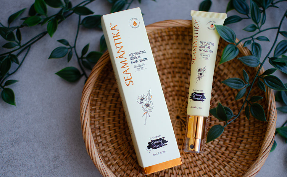 REJUVENATING MINERAL FACIAL SERUM - EVENING PRIMROSE OIL