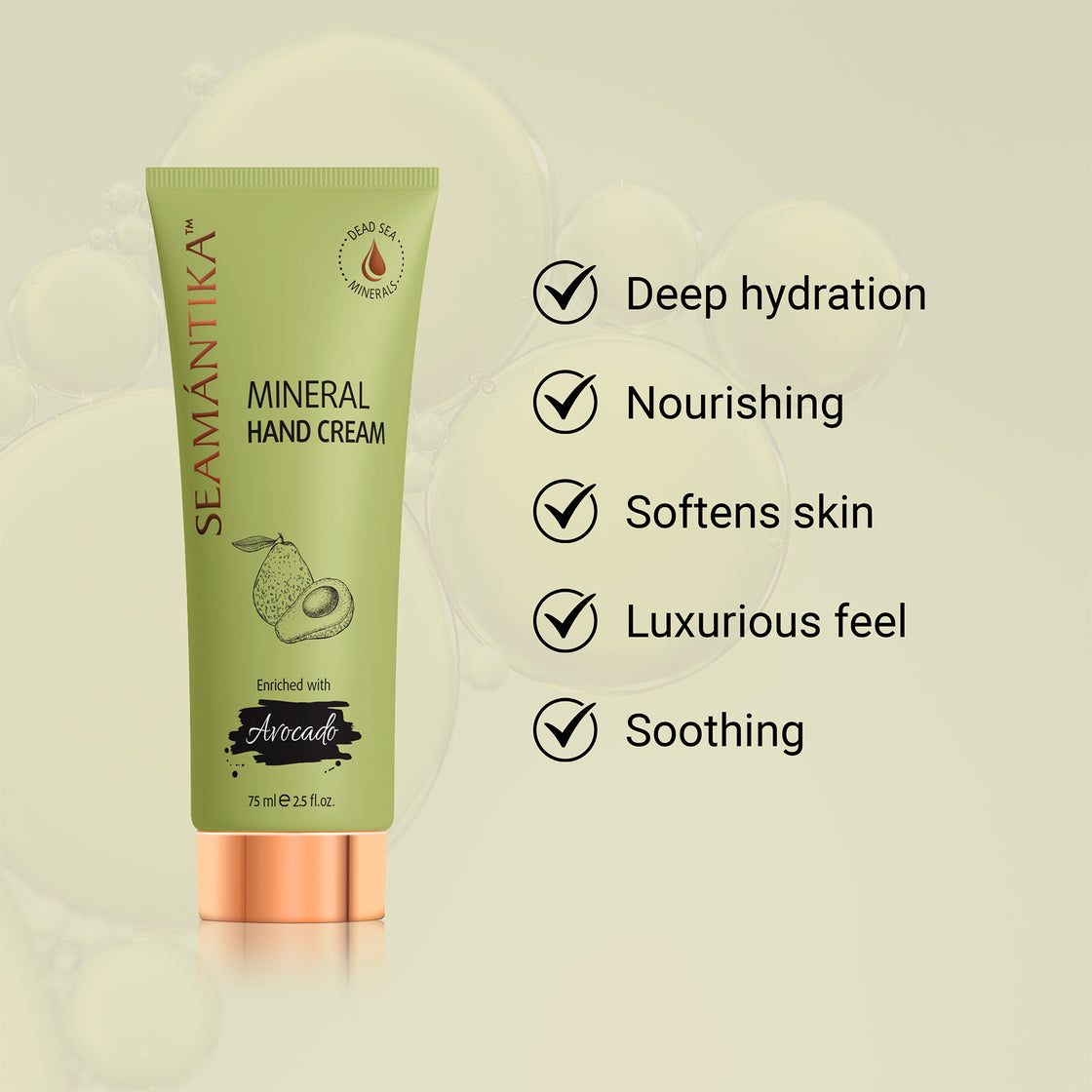 MINERAL HAND CREAM - AVOCADO OIL